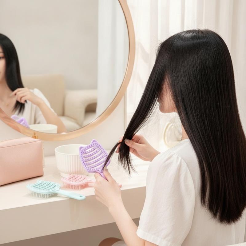 แปรงหวีผมแก้ผมพันกัน ดีไซน์ทำค - Hair Care Is Self Care บทวิจารณ์และราคา