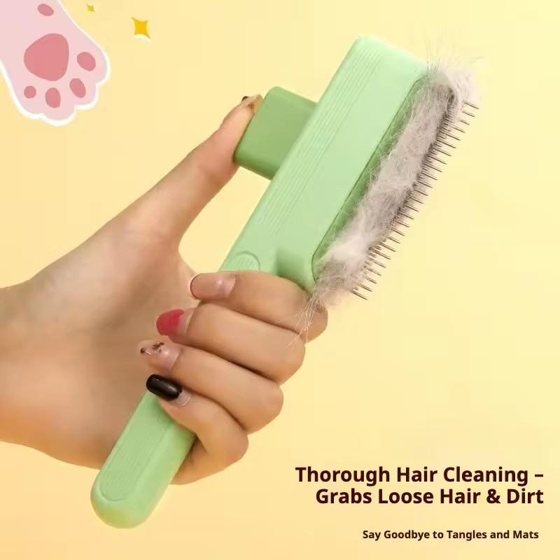 หวีแปรงกำจัดขนสัตว์เลี้ยงแบบทำ - Hair Care Is Self Care บทวิจารณ์และราคา