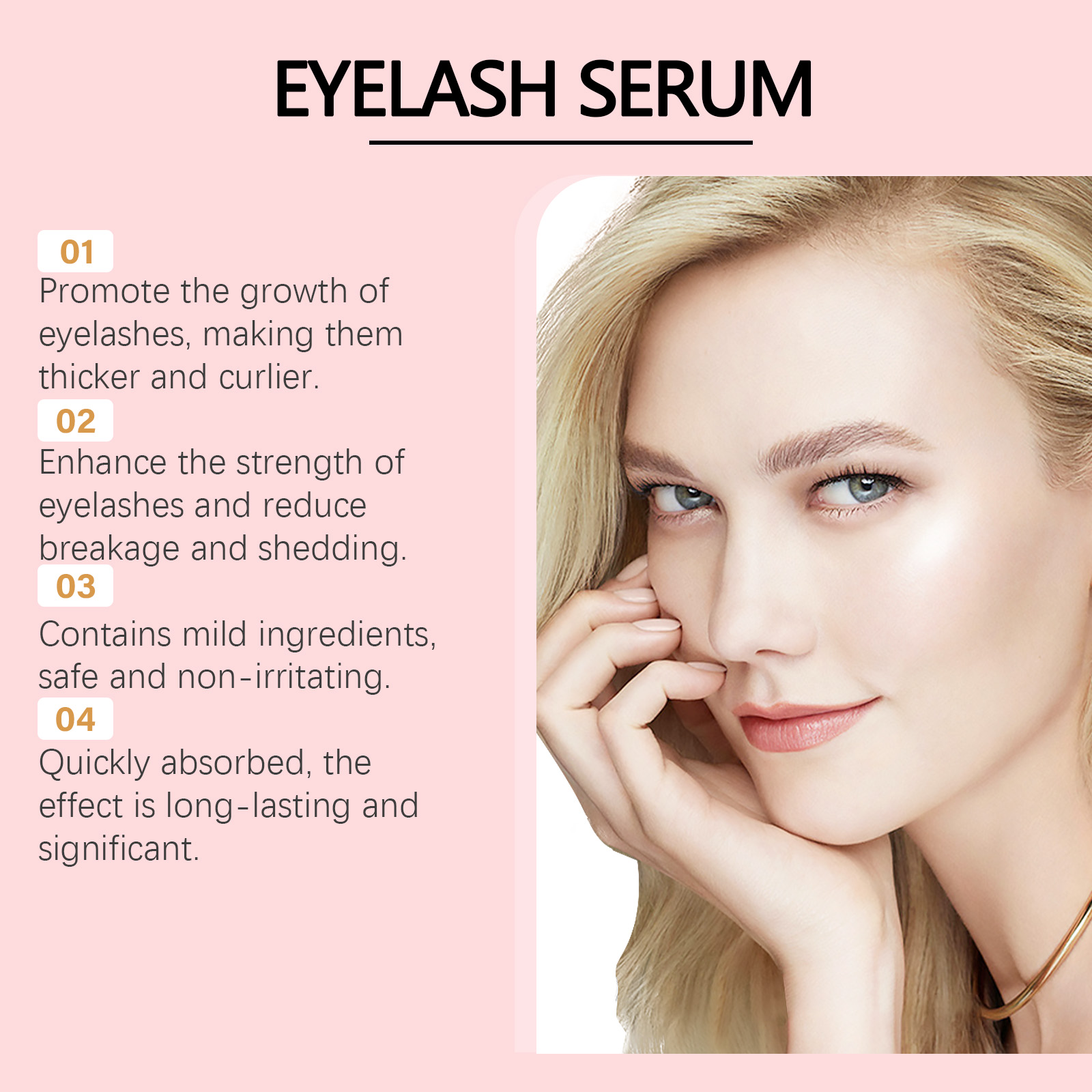 เซรั่มบำรุงขนตา บำรุงให้ความชุ - Hair Care Hair Serum บทวิจารณ์และราคา
