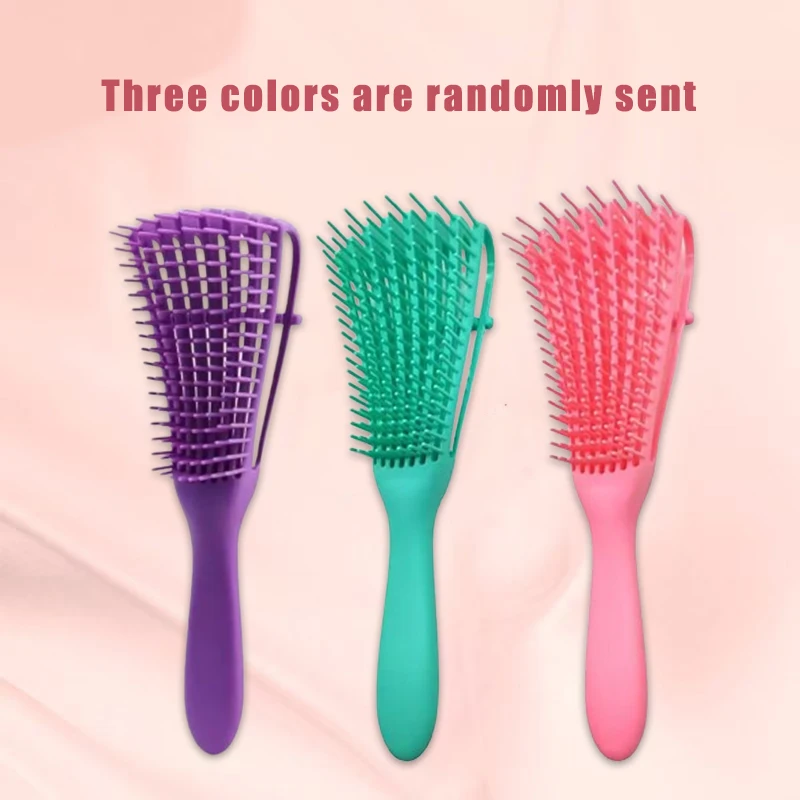 หวีนวดแปดขา 1 ชิ้น สีสุ่ม ใช้ง - Hair Care Routine บทวิจารณ์และราคา