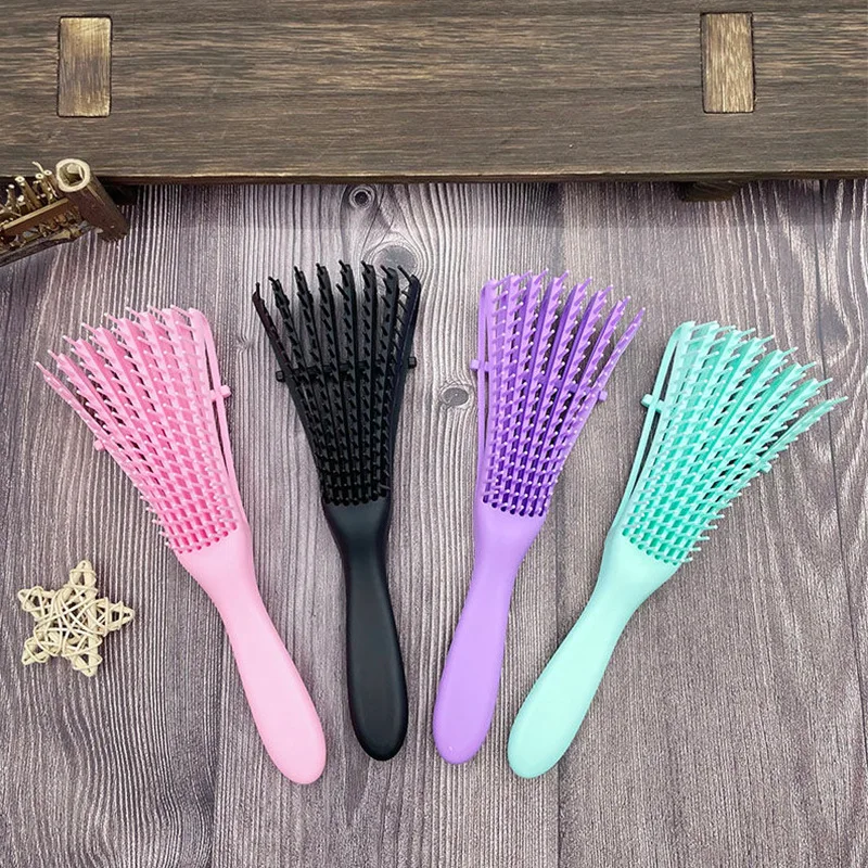 หวีนวดแปดขา 1 ชิ้น สีสุ่ม ใช้ง - Hair Care Routine บทวิจารณ์และราคา
