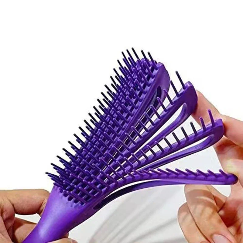 หวีนวดแปดขา 1 ชิ้น สีสุ่ม ใช้ง - Hair Care Routine บทวิจารณ์และราคา