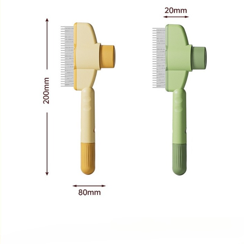 หวีแปรงขนสัตว์เลี้ยงแบบกดปุ่มเ - Hair Care Is Self Care บทวิจารณ์และราคา