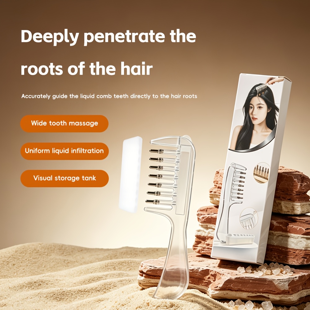 หวีใสแบบพกพาสำหรับทาเซรั่มบำรุ - Hair Care Hair Serum บทวิจารณ์และราคา