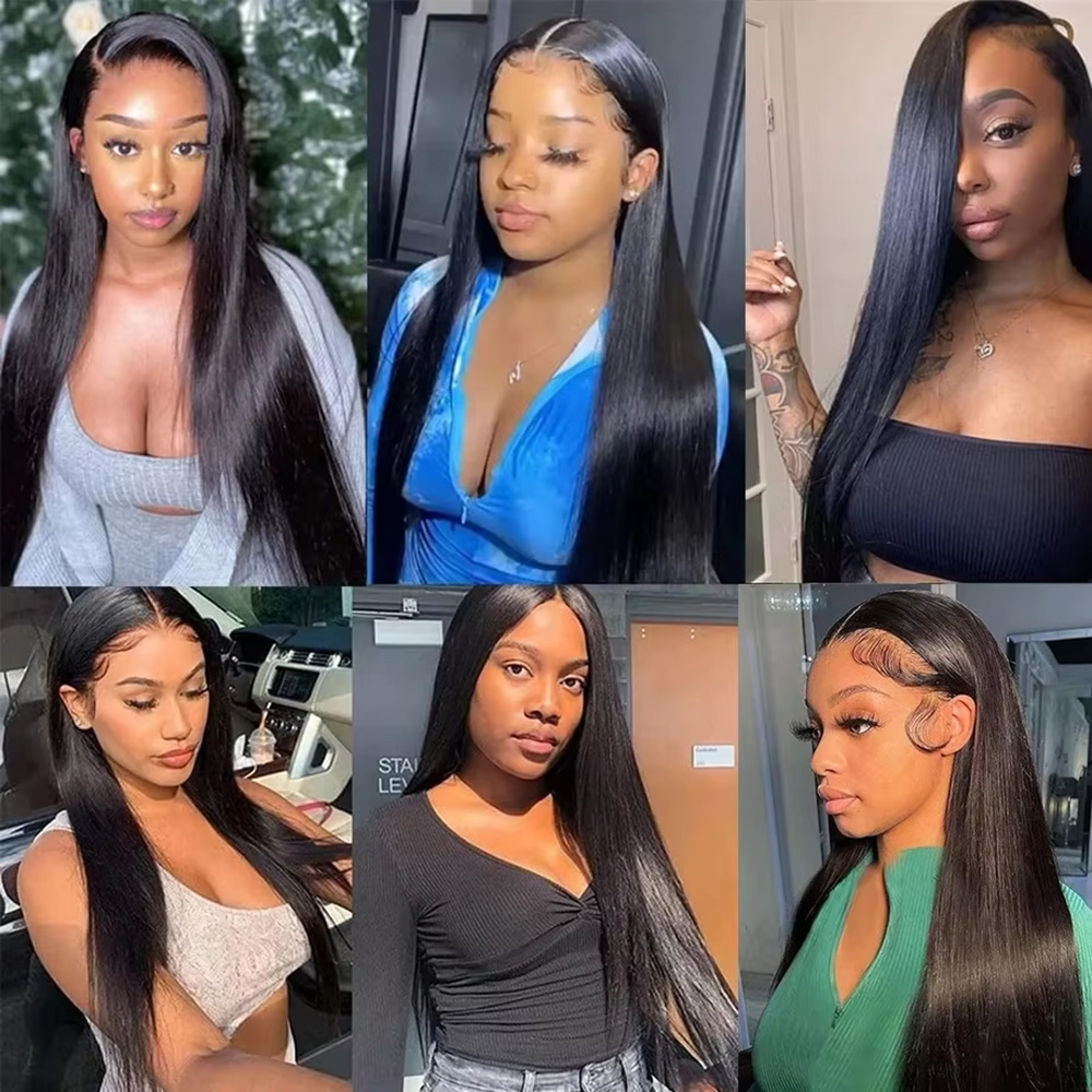 วิกผมแท้สีดำธรรมชาติ เงางามตรง - Lace Front Wig บทวิจารณ์และราคา