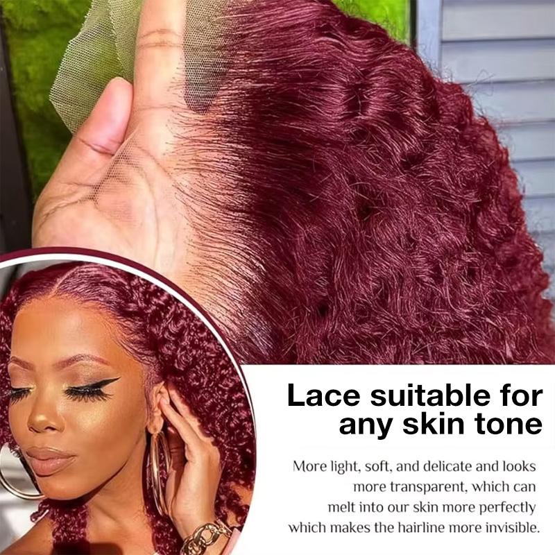 วิกผมลูกไม้ด้านหน้า 99j ลอนคลื - Lace Front Wig บทวิจารณ์และราคา