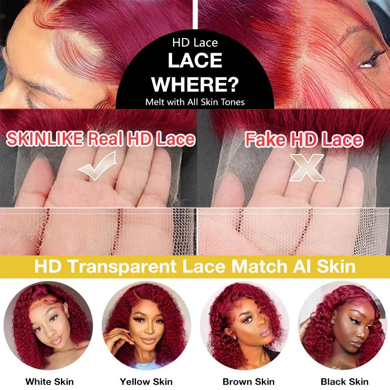 วิกผมลูกไม้ด้านหน้า 99j ลอนคลื - Lace Front Wig บทวิจารณ์และราคา