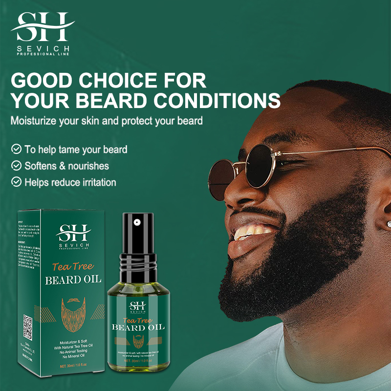 Tea Tree Beard Oil ชุดสําหรับช - Hair Care Routine บทวิจารณ์และราคา