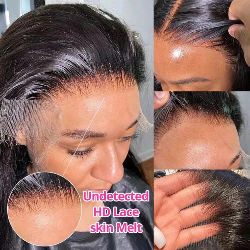 วิกผมมนุษย์แบบตรงไม่มีกาว ความ - Lace Front Wig บทวิจารณ์และราคา