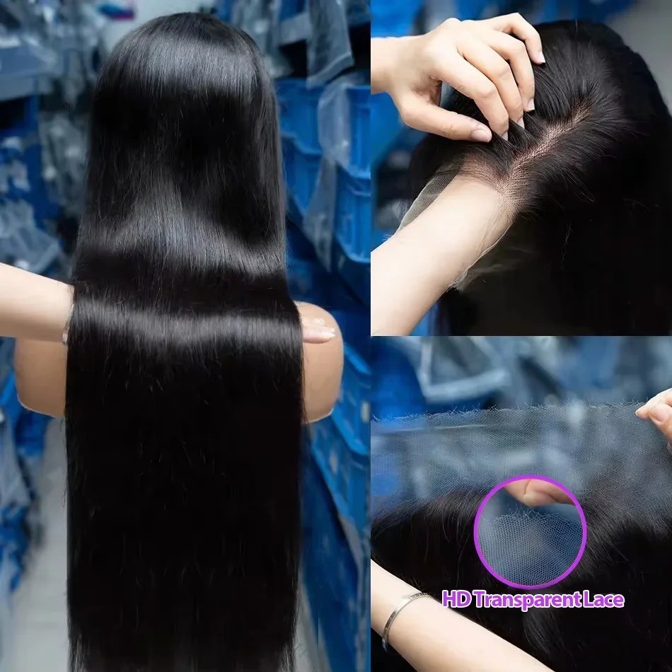 วิกผมมนุษย์แบบตรงไม่มีกาว ความ - Lace Front Wig บทวิจารณ์และราคา